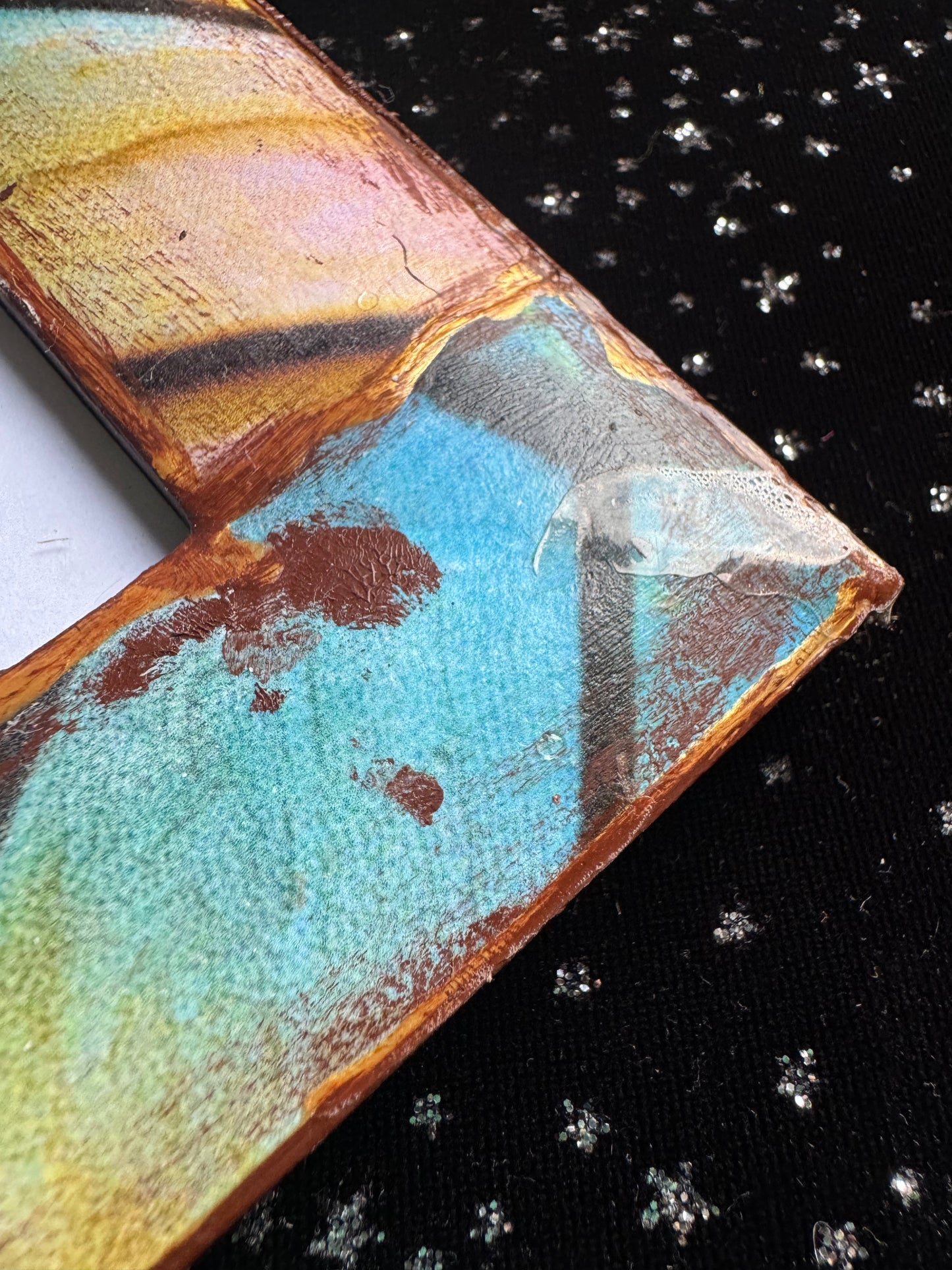 ALAS MARIPOSA VERDE-AZUL